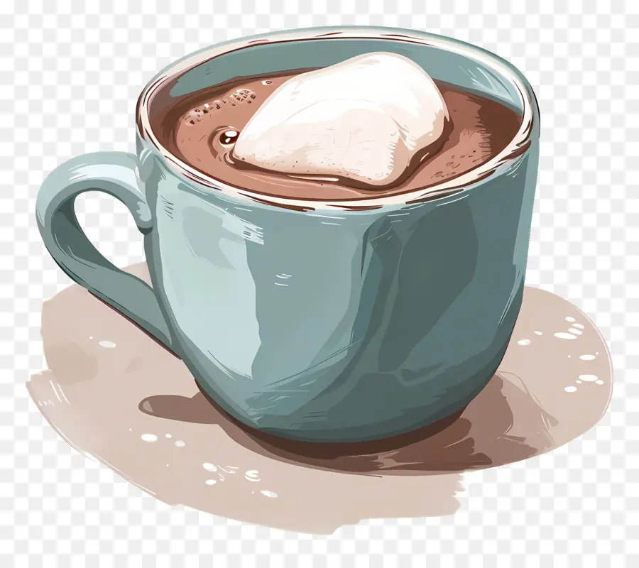 Taza De Cacao，Chocolate Caliente PNG