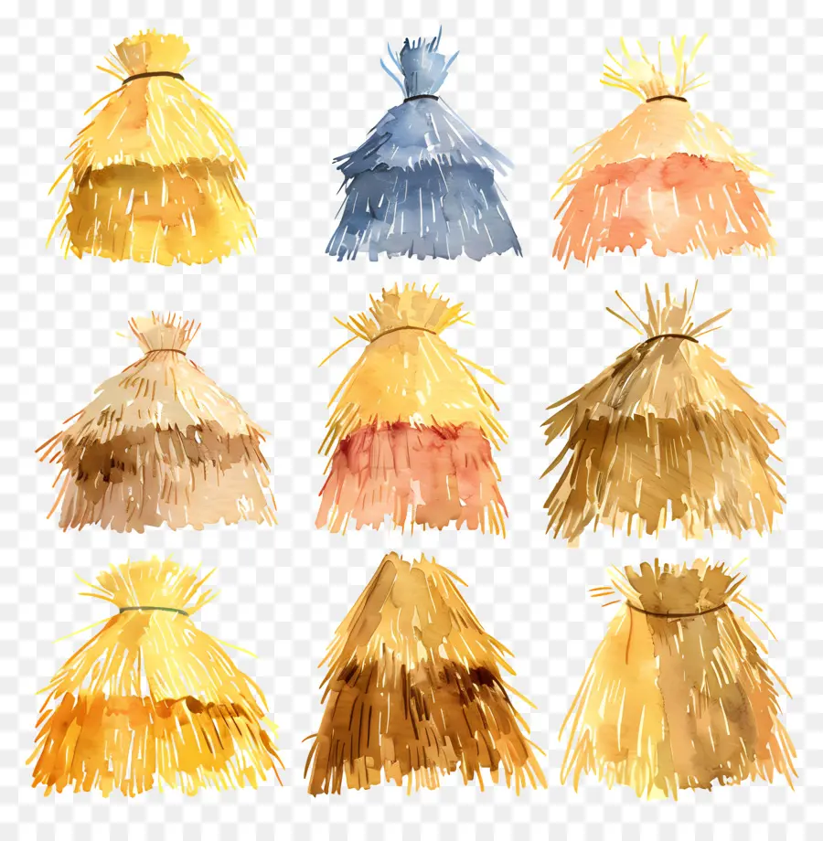 Pajar，Sombreros De Paja PNG