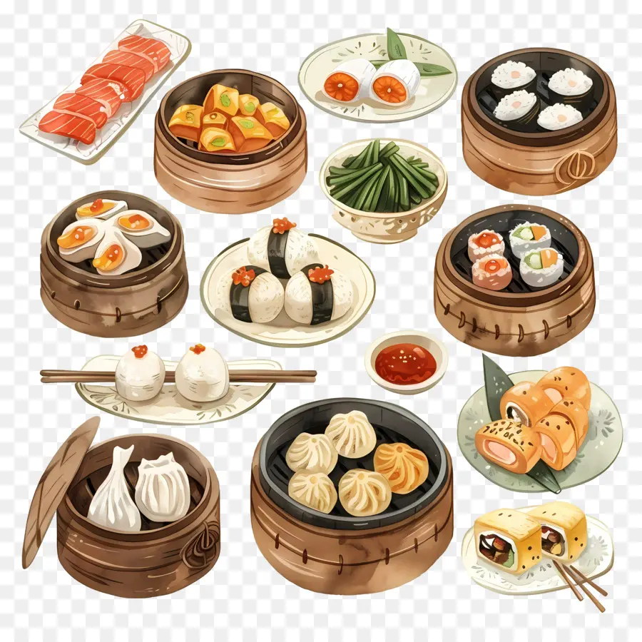 La Comida China，Cocina Asiática PNG