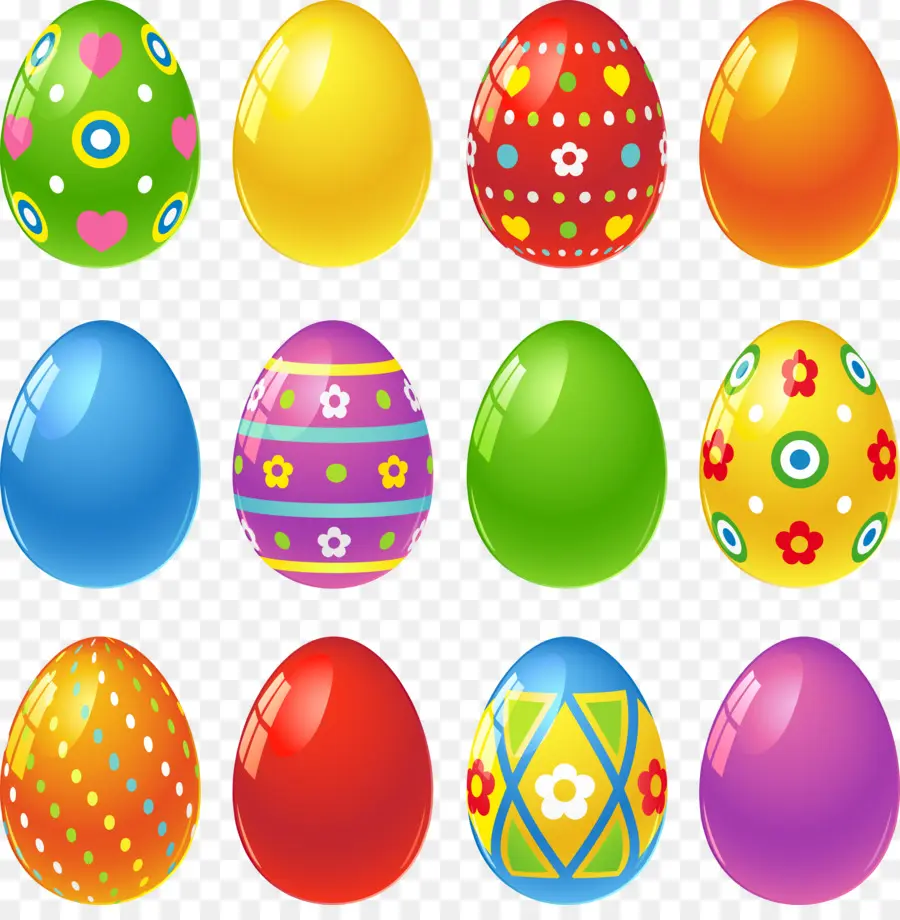 Los Huevos De Pascua，Huevos Pintados PNG