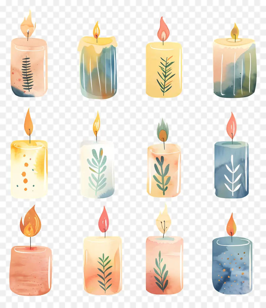 Velas，Patrones De Velas PNG