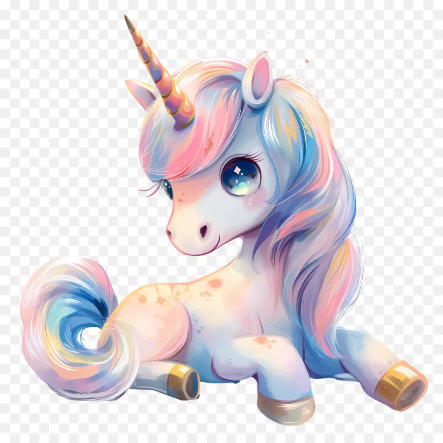 Unicornio，Lindo PNG