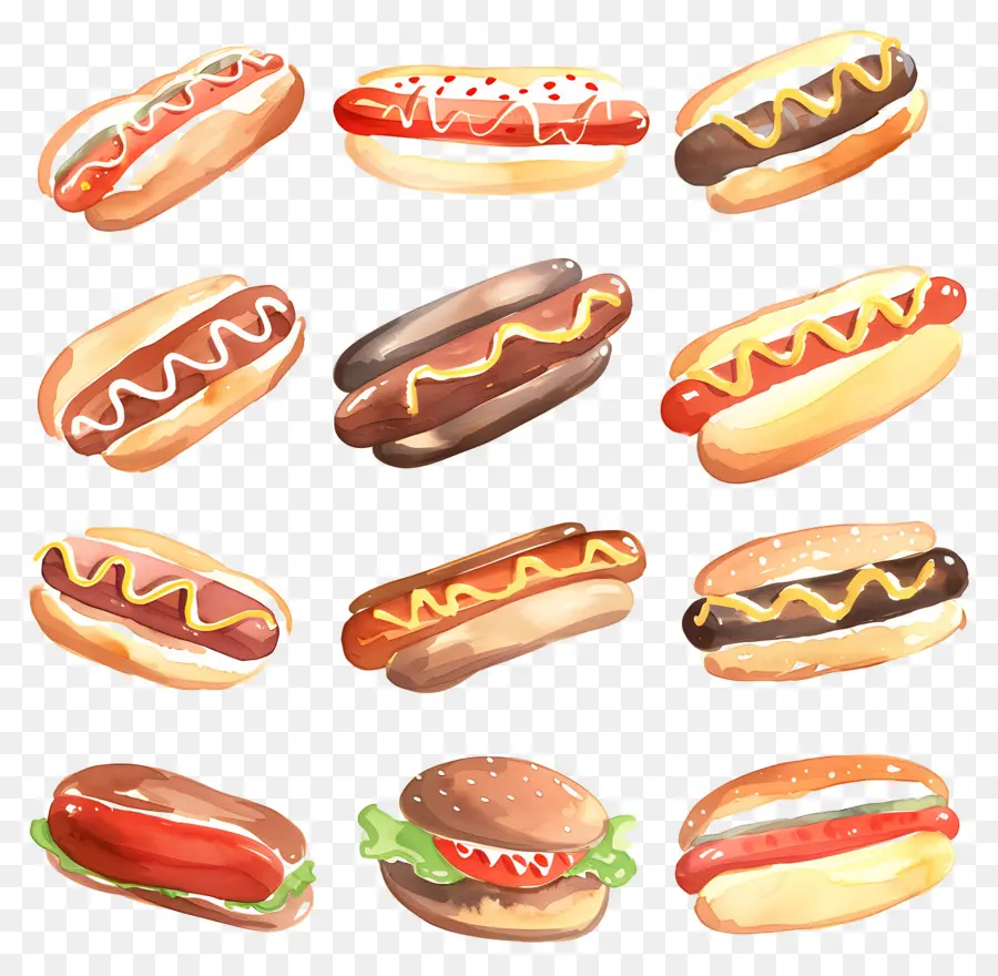 Los Perros Calientes，Papas Fritas PNG