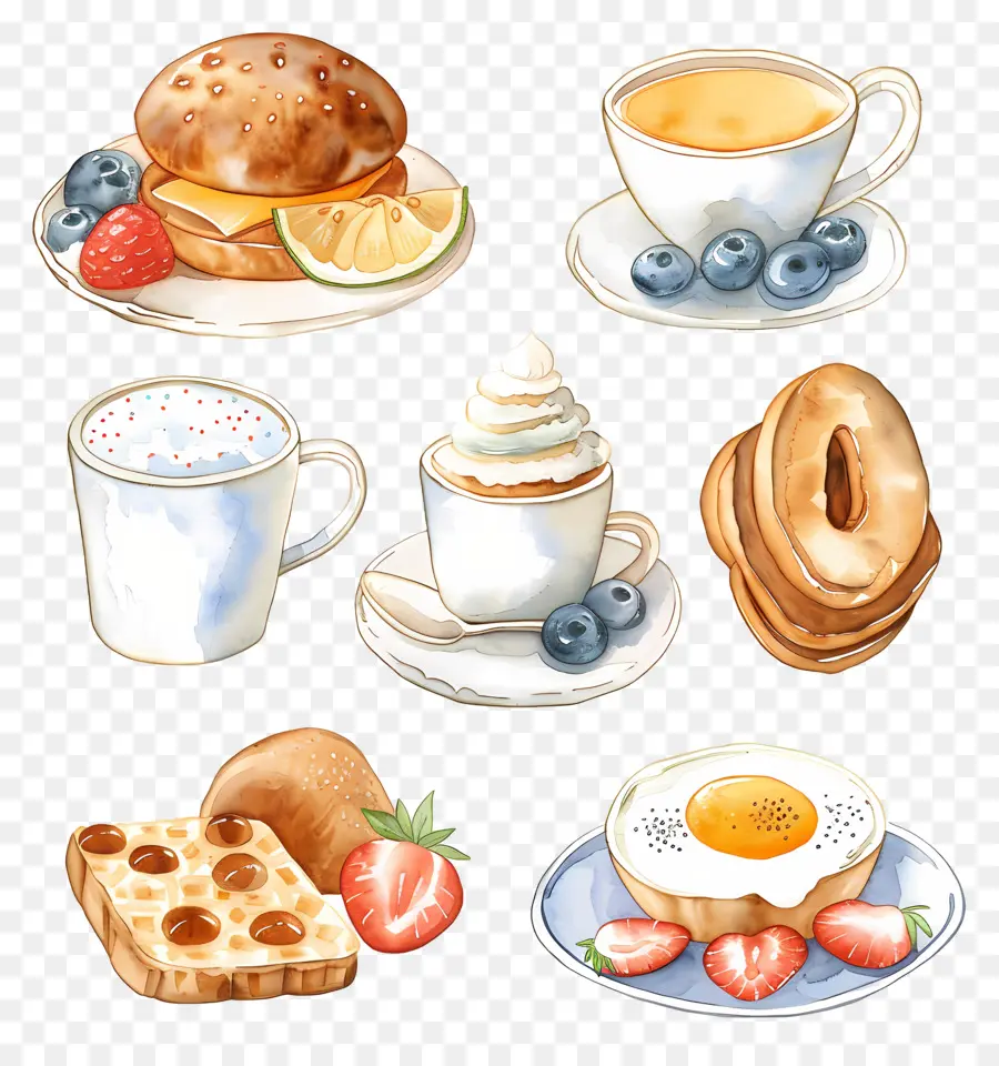 El Desayuno，Mollete PNG