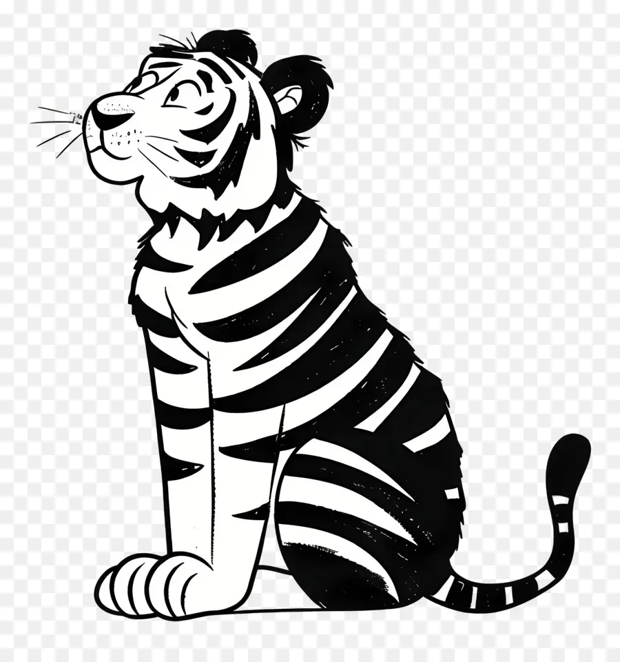 Cartoon Tiger，Tigre PNG