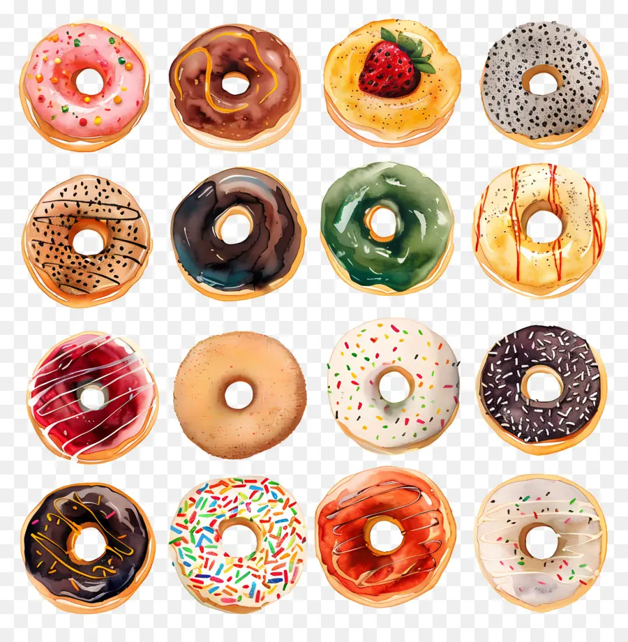 Donut，Dona PNG