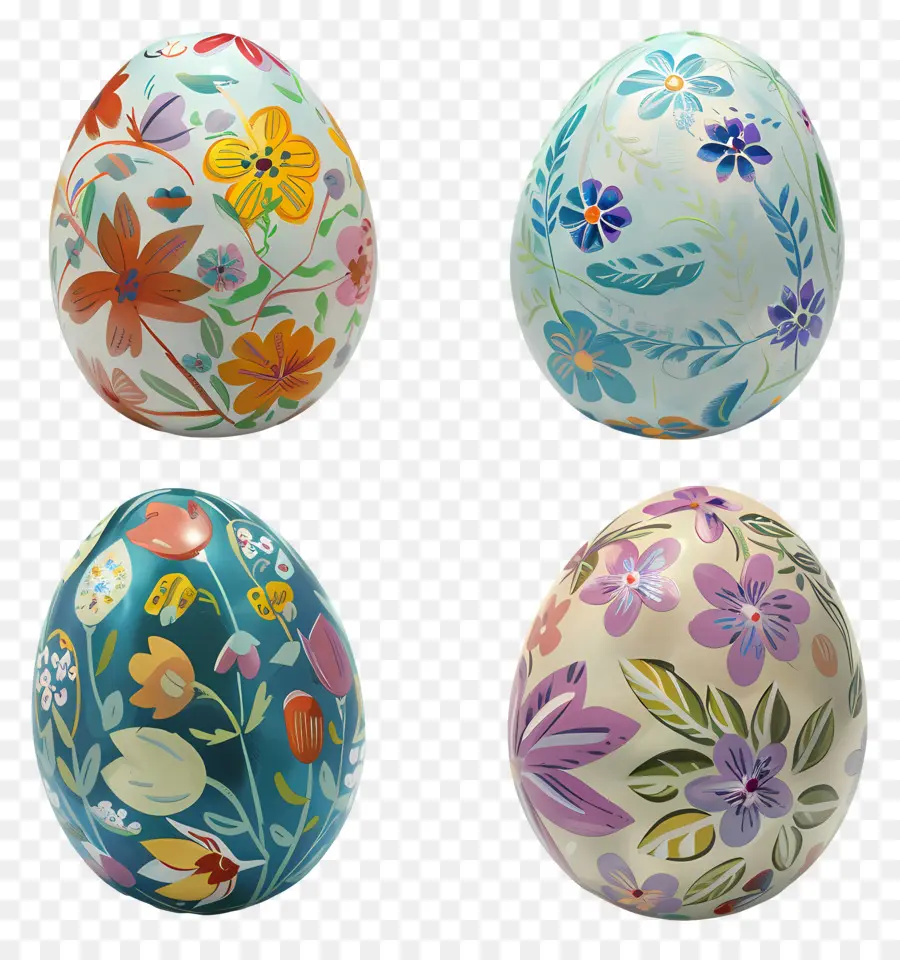 Los Huevos De Pascua，Huevos Pintados PNG