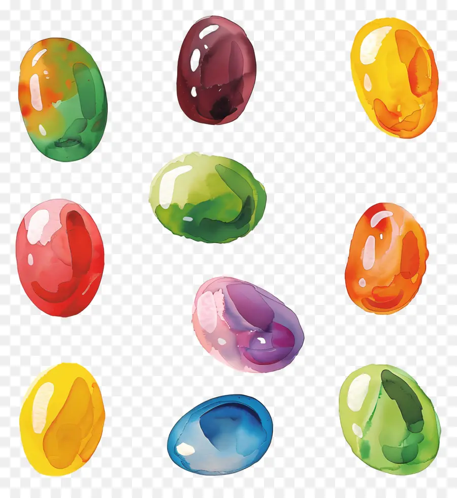 Jelly Beans，Abstracto PNG