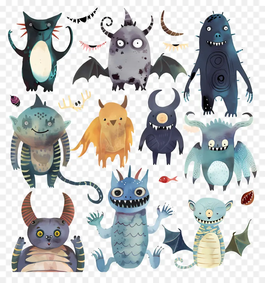 Monstruo，Los Monstruos De Dibujos Animados PNG