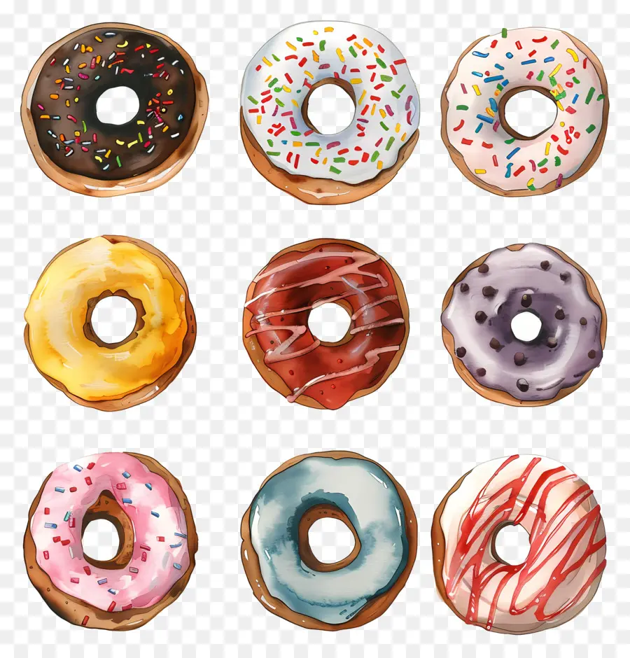 Donut，Donas PNG