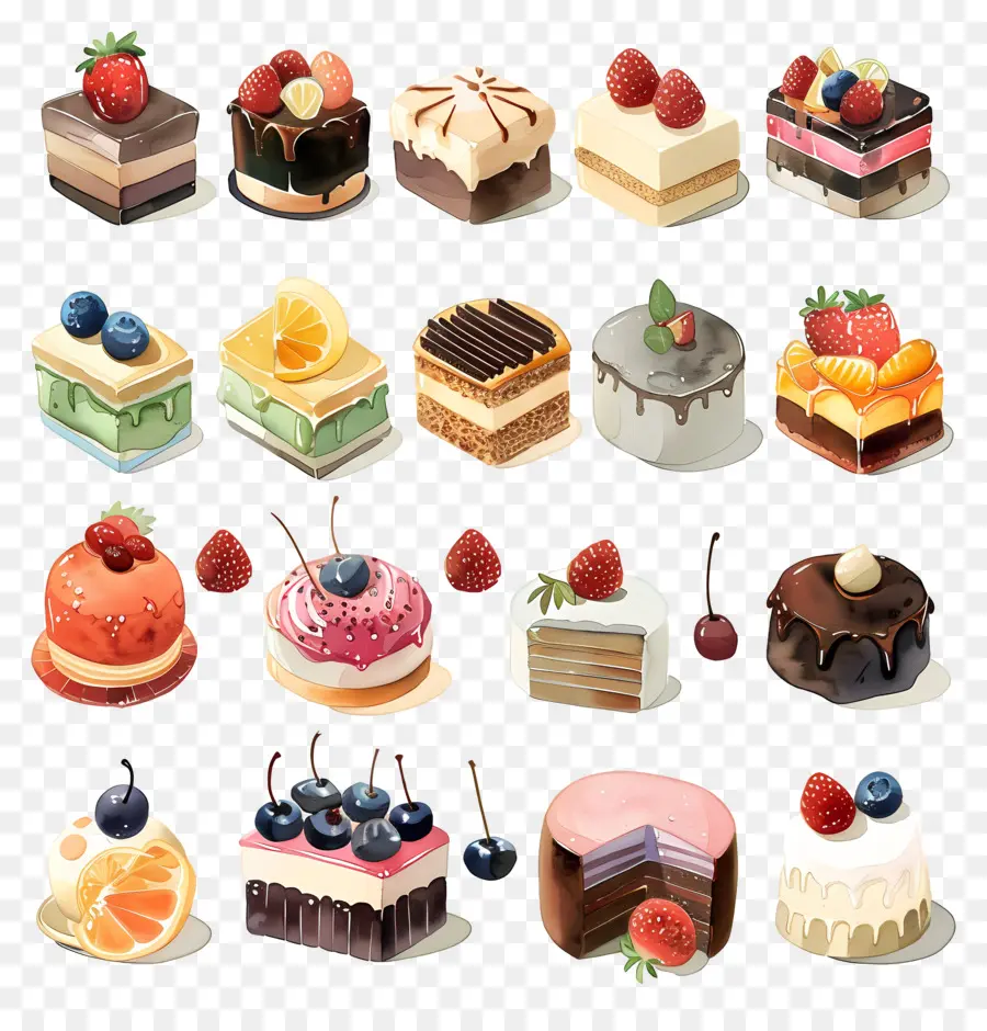 De Postre，Tortas PNG