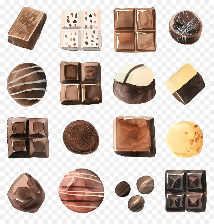 Bombones，Chocolates Surtidos PNG