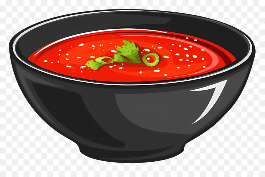 Salsa De Chili Dulce，Sopa Roja PNG