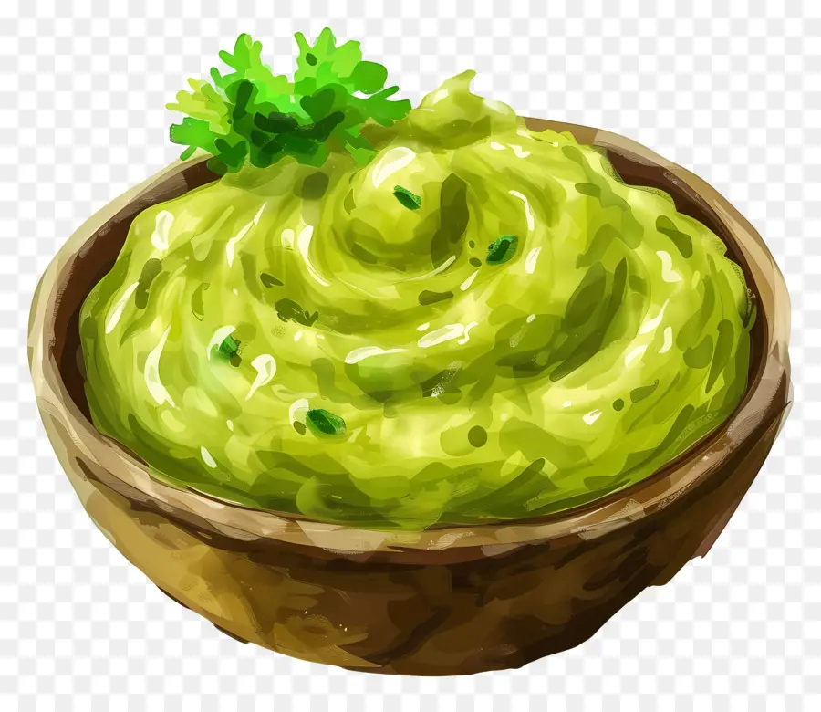 Puré De Verduras，Guacamole PNG