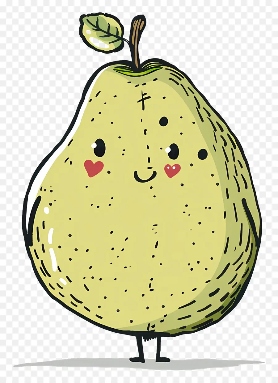 Dibujos Animados De Pera，Lindo Fruta PNG