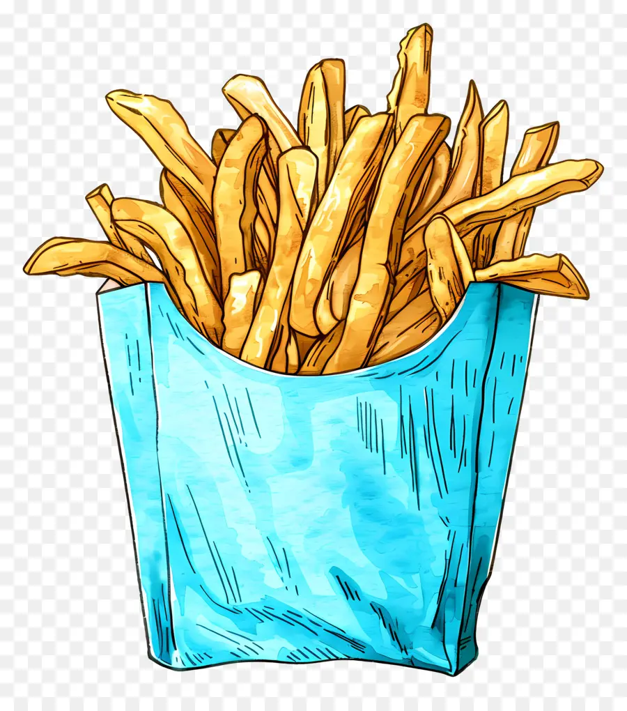 Las Papas Fritas，La Salsa De Tomate PNG