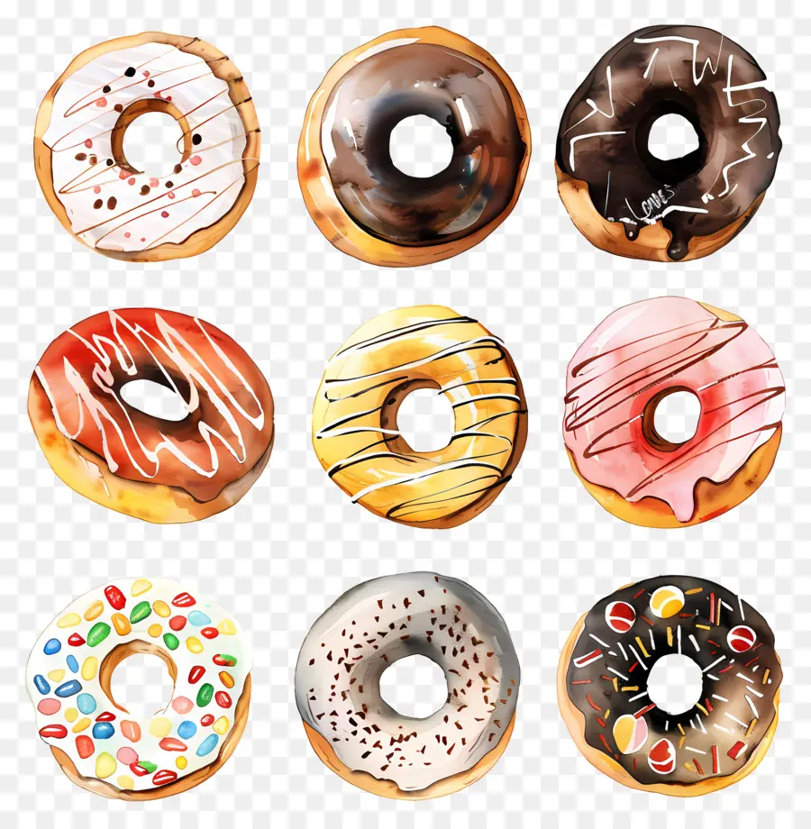 Donut，Donas PNG