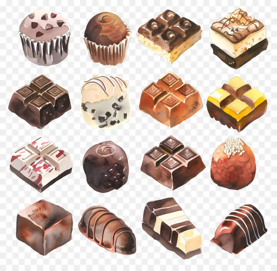 Chocolates，Tortas PNG