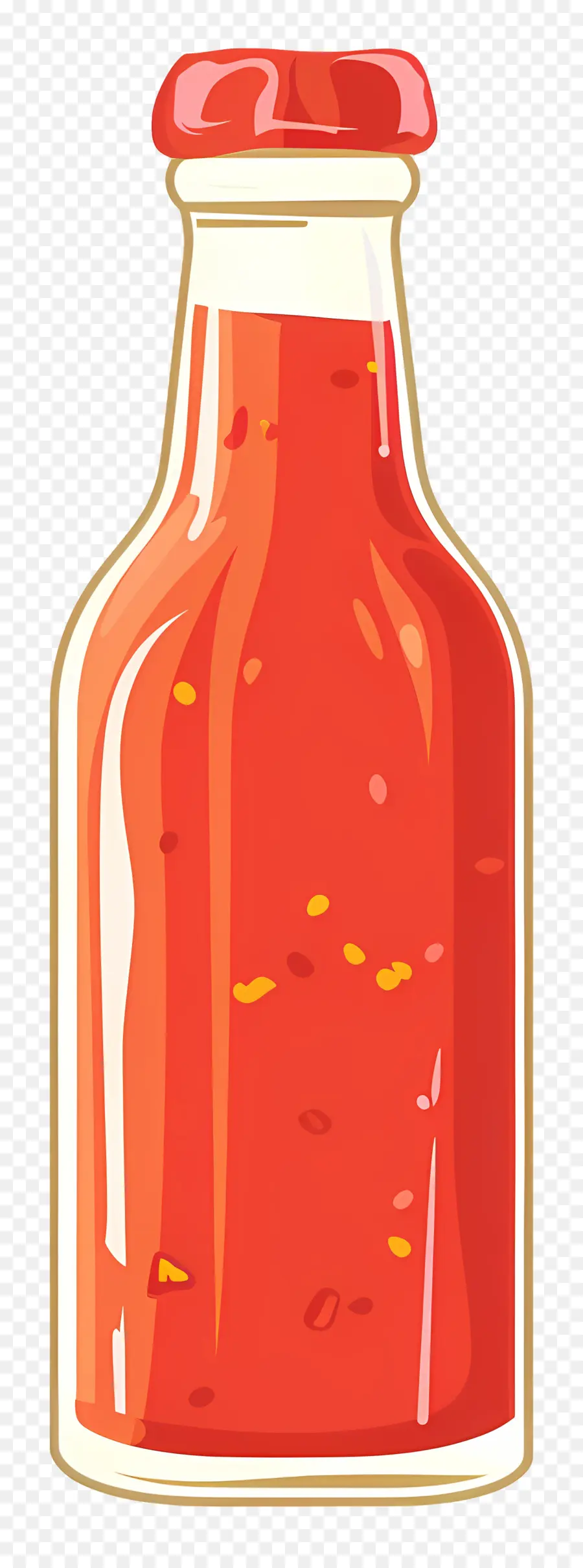 Salsa De Chili Dulce，Jarra De Vidrio Rojo PNG