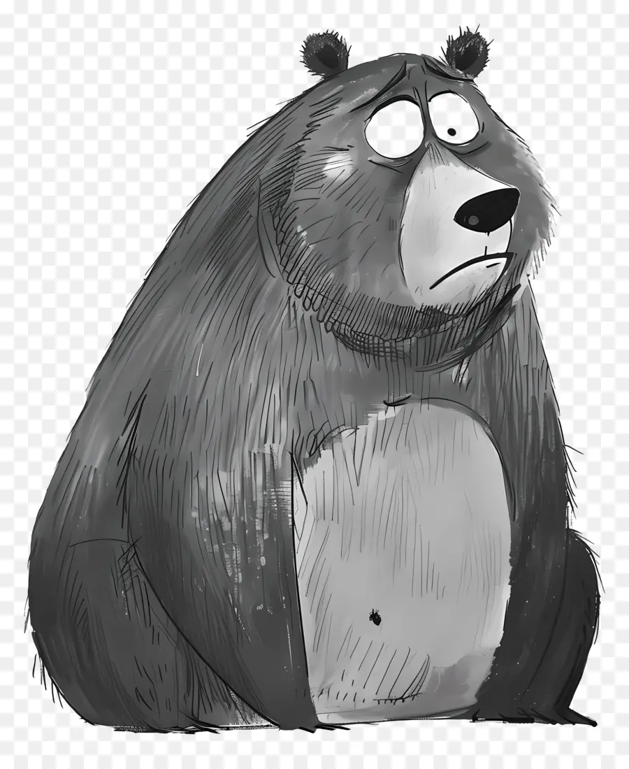 Cartoon Bear，Oso PNG