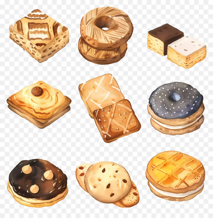 Galletas，Las Cookies PNG