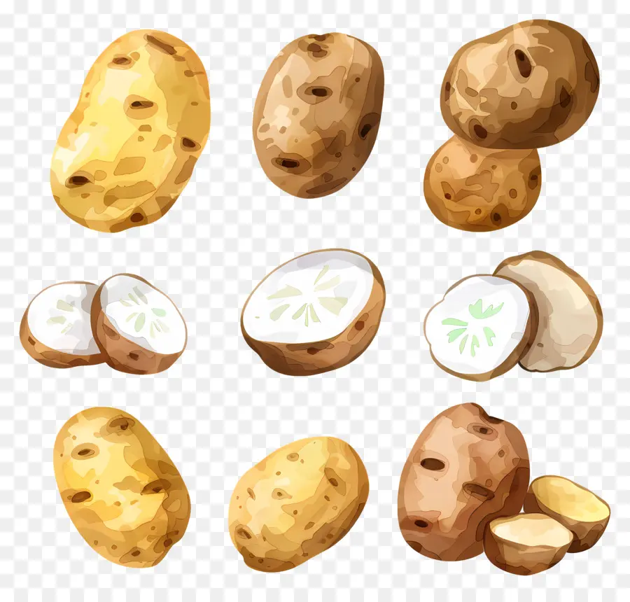 Patatas，Rodajas De Patata PNG