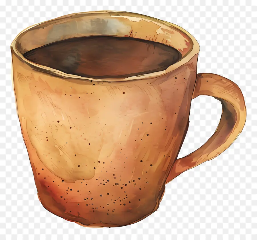 Taza De Café，Pintura PNG