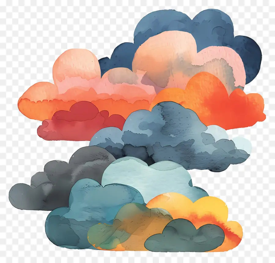 La Nube，Nube De Pintura PNG