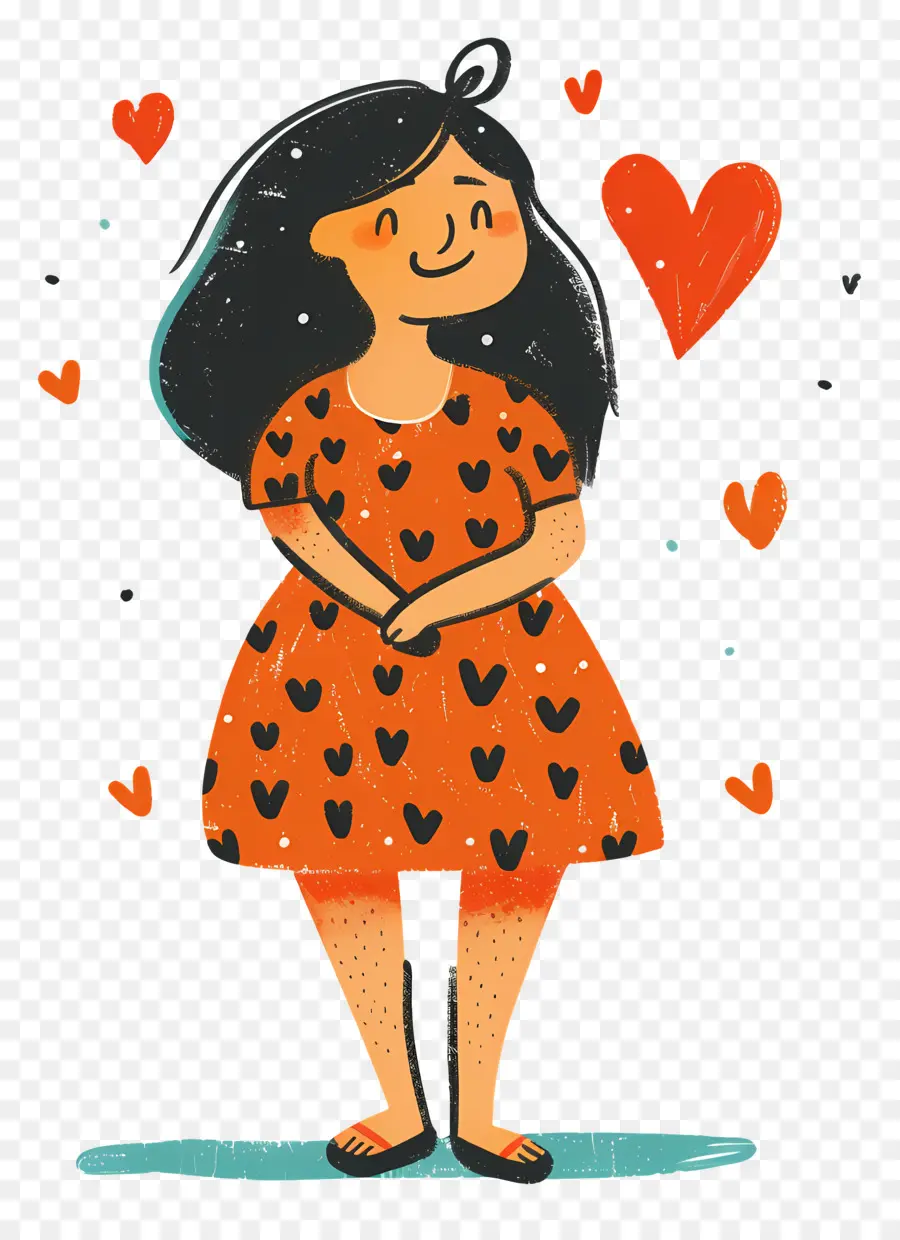 Chica De Dibujos Animados，Mujer PNG