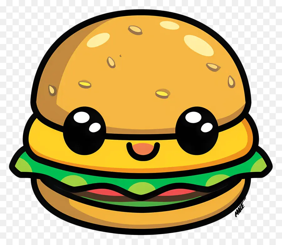 De Dibujos Animados De La Hamburguesa，Hamburguesa Linda PNG