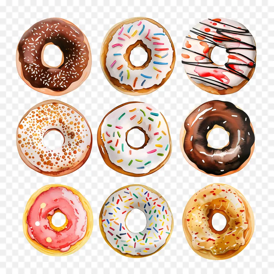 Donut，Donas PNG