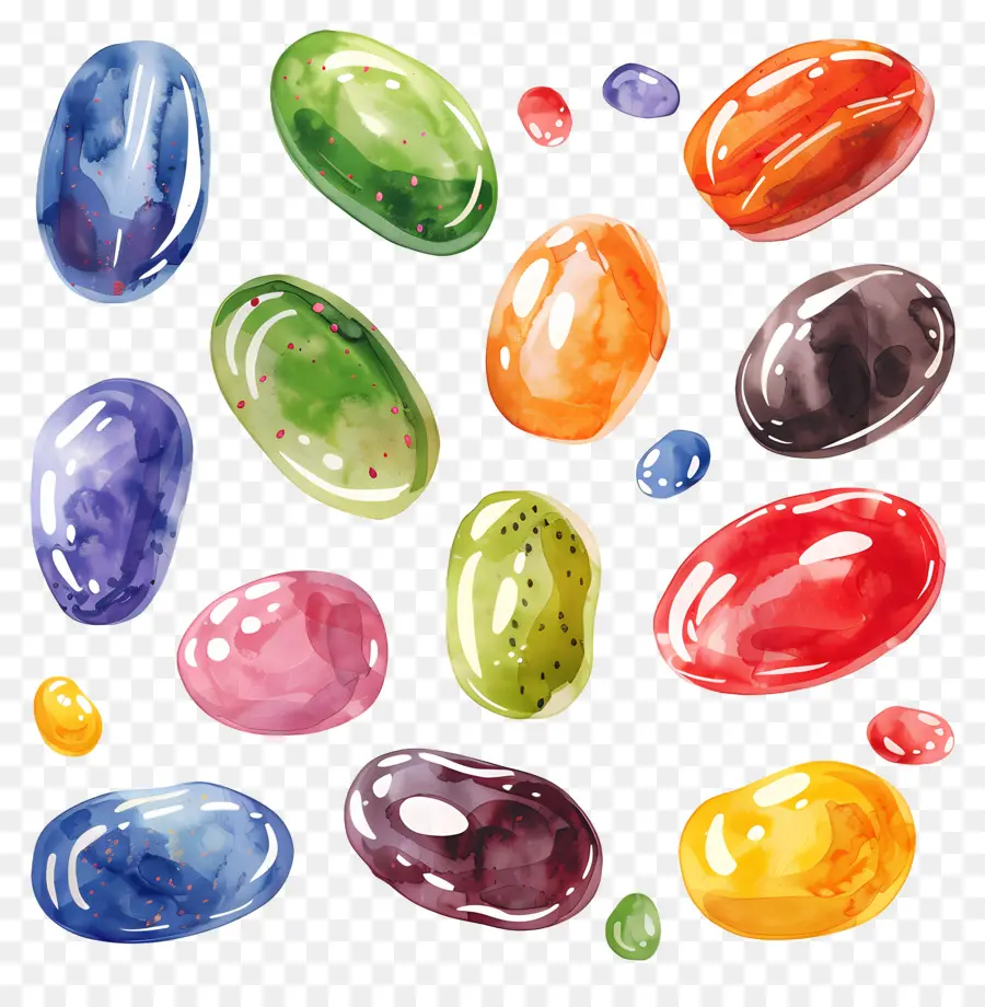 Jelly Beans，Gomitas De Sandía PNG