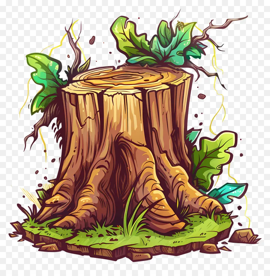 Muñón，Tocón De árbol PNG