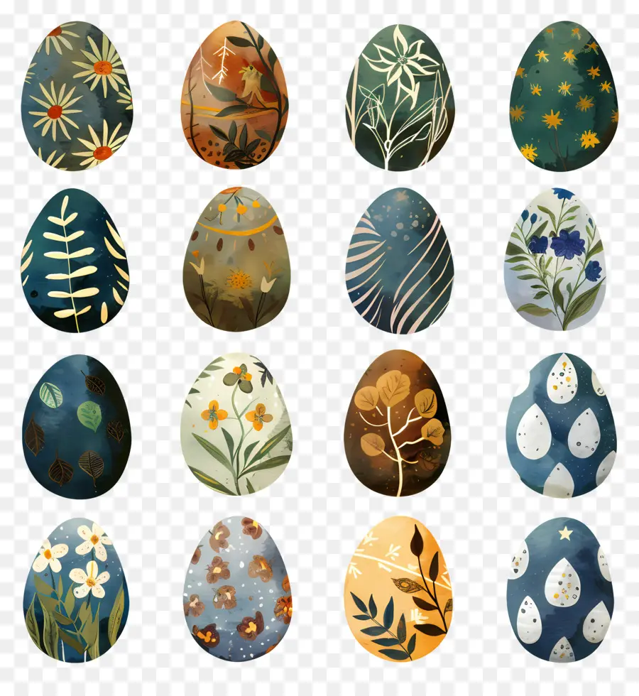 Los Huevos De Pascua，Huevos Decorados PNG