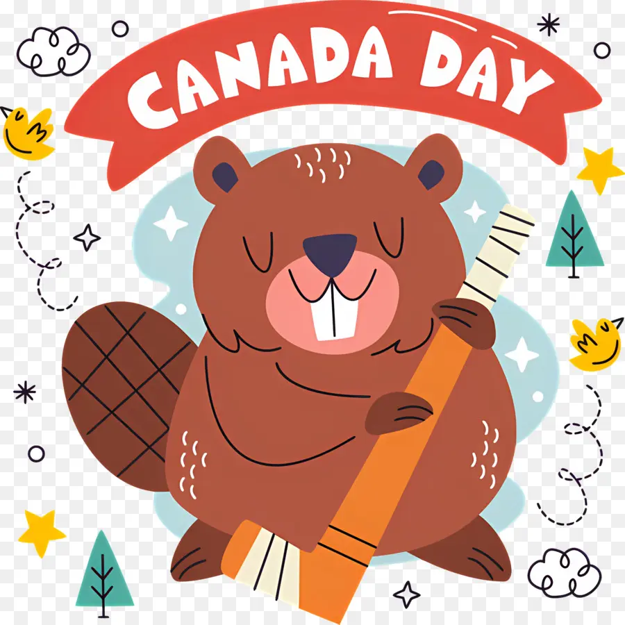 El Día De Canadá，Castor PNG