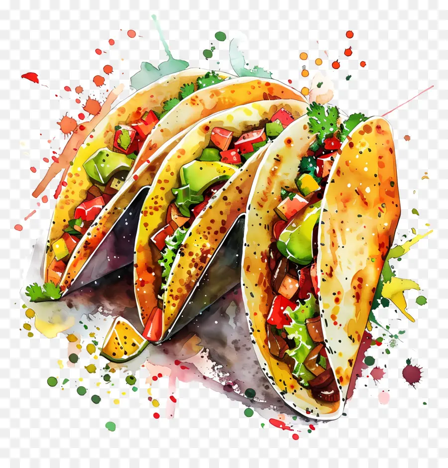 Tacos，La Cocina Mexicana PNG