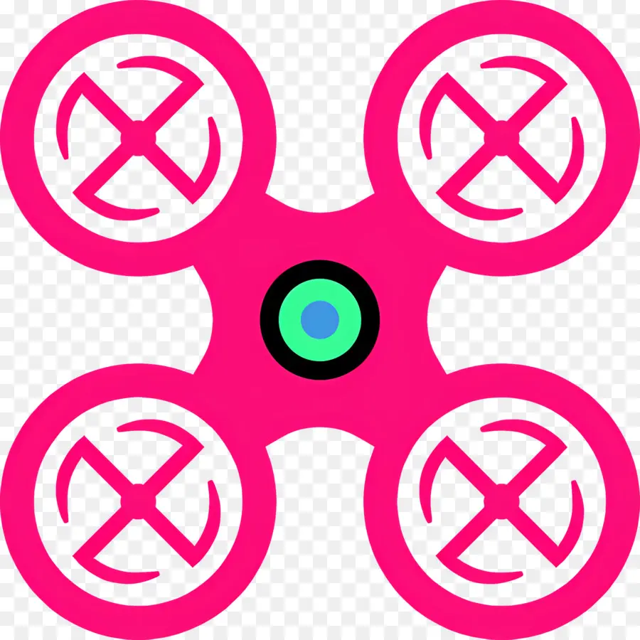 Drone，Pink Fidget Spinner PNG