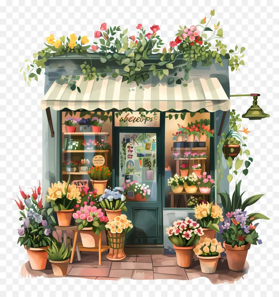 Tienda De Flores，Las Plantas En Maceta PNG