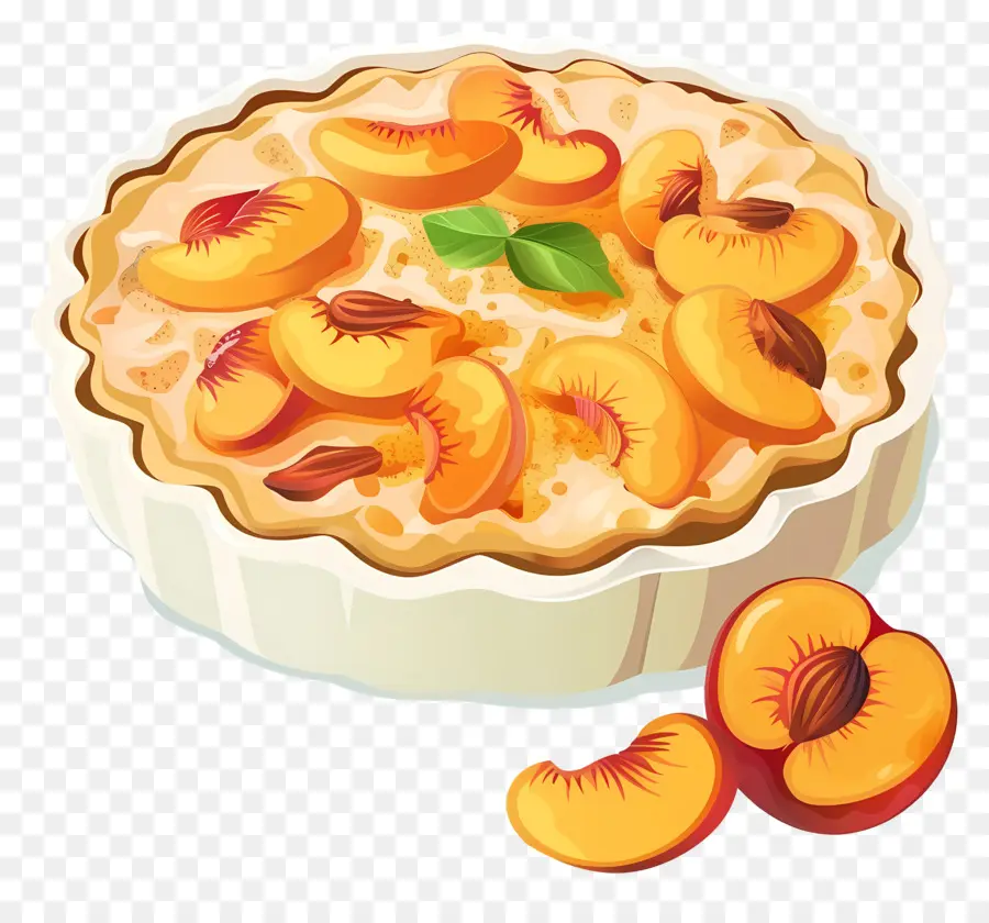 Tarta De Durazno，Pastel De Durazno PNG