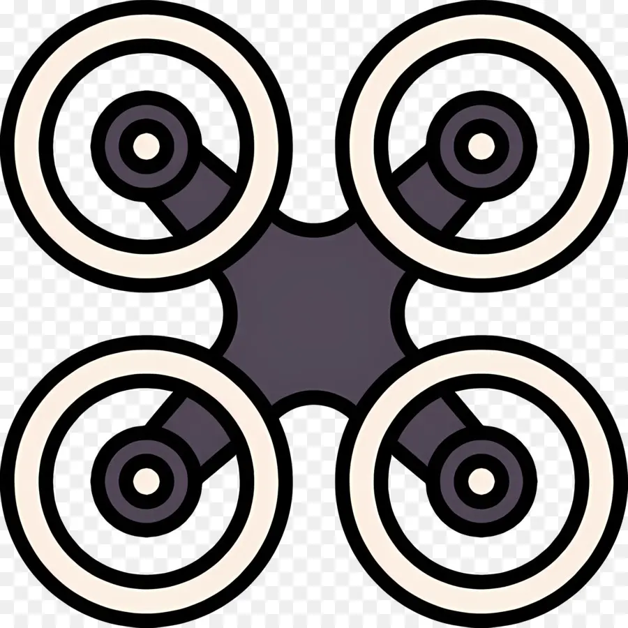 Drone，Patrones Geométricos PNG