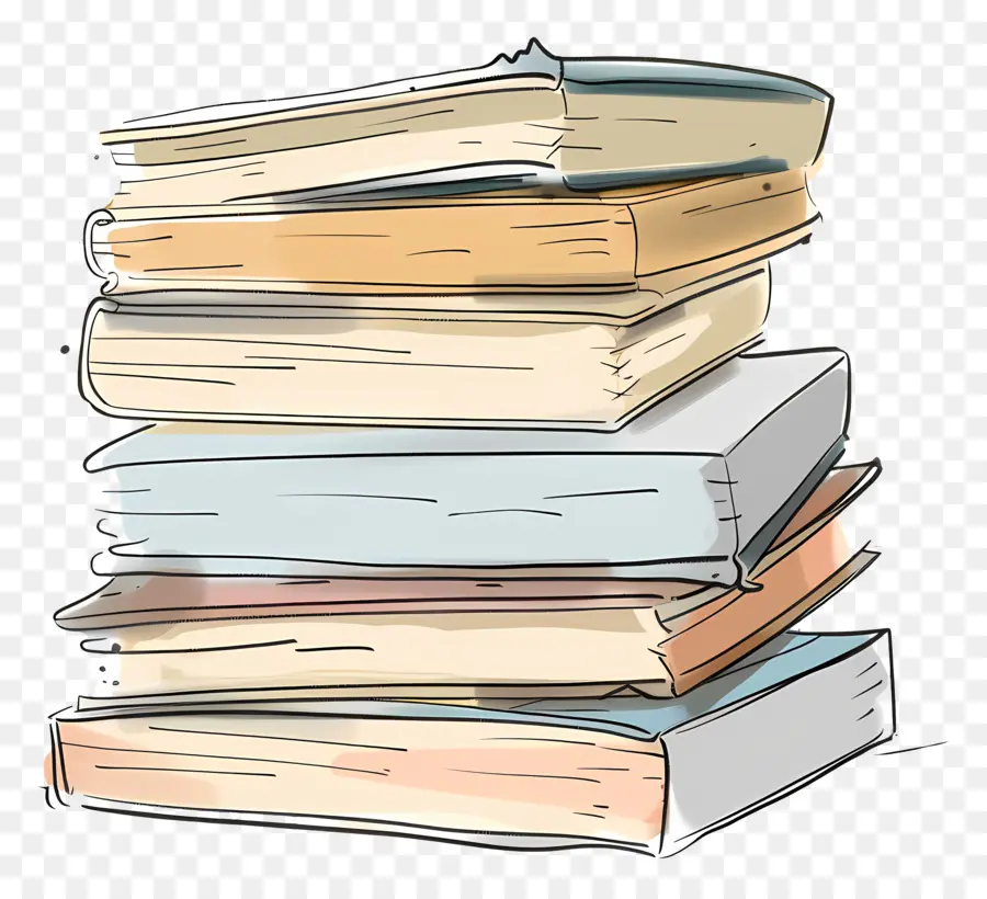 Pila De Cuadernos，Libros PNG