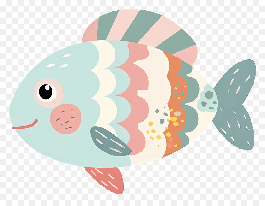 Lindo Pescado，Peces De Colores PNG