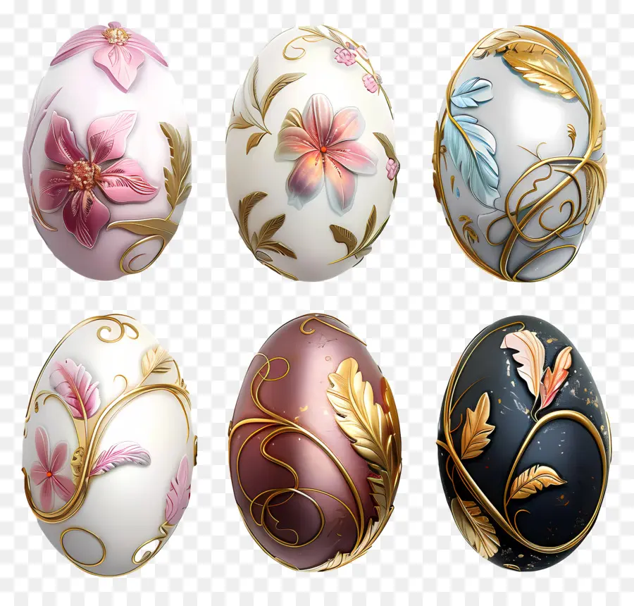 Los Huevos De Pascua，Huevos Decorados PNG