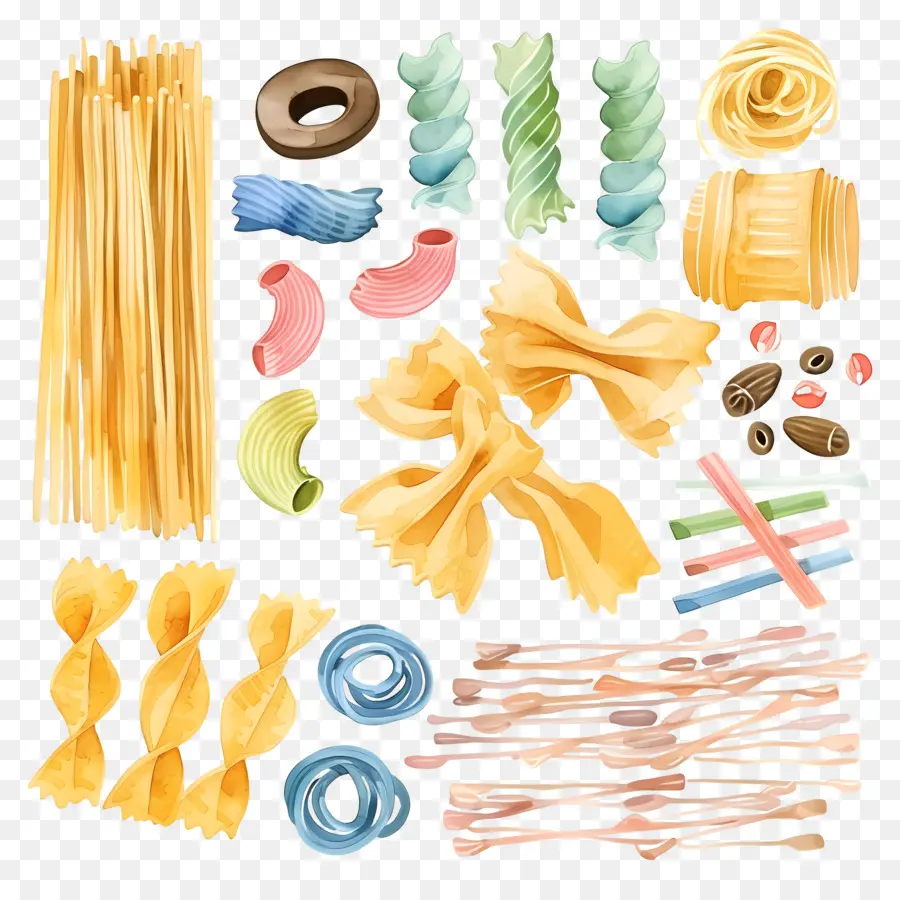 Pastas，Pastas Surtidas PNG