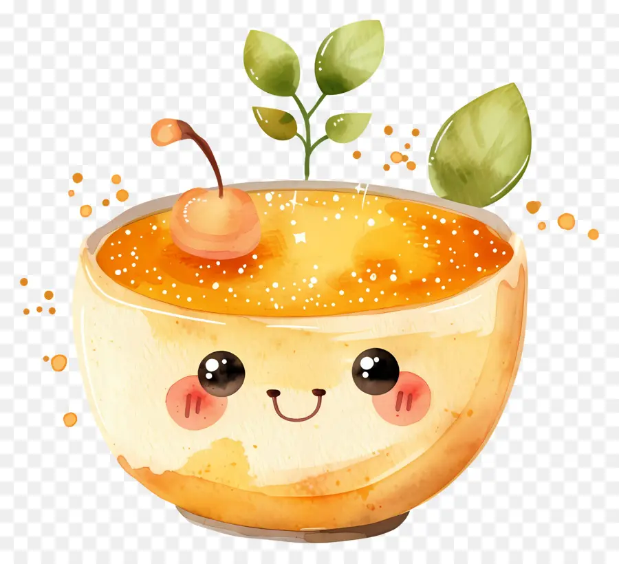 La Crème Brûlée，Personaje De Dibujos Animados PNG