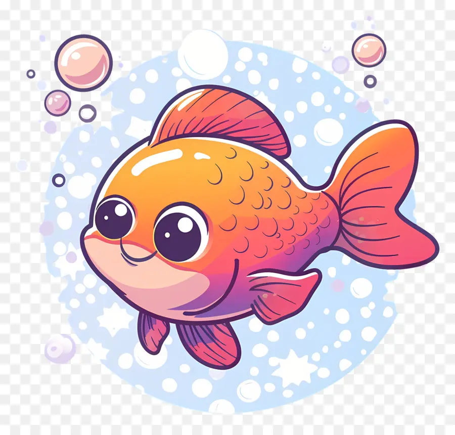 Lindo Pescado，Dibujos Animados De Pescado PNG