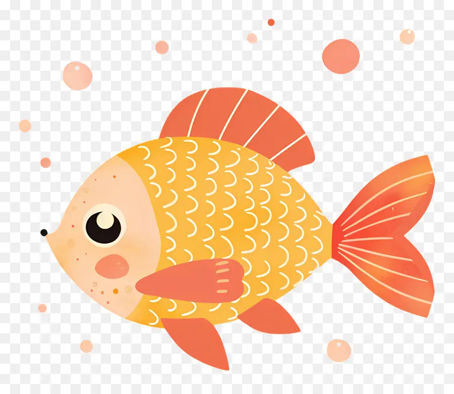 Lindo Pescado，Dibujos Animados De Peces De Colores PNG