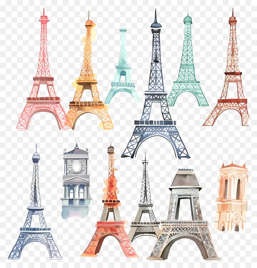 Eiffel，Edificios PNG