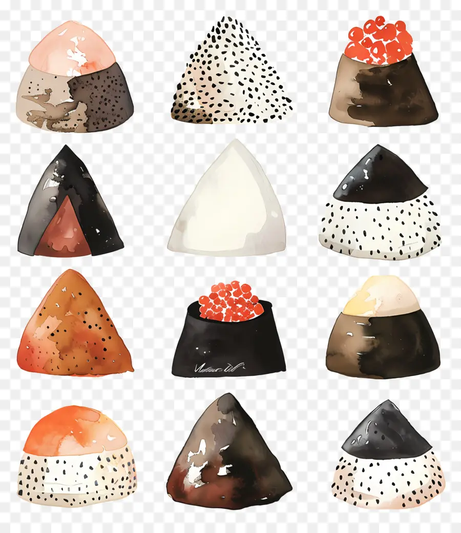 Onigiri，La Pirámide De Los Alimentos PNG