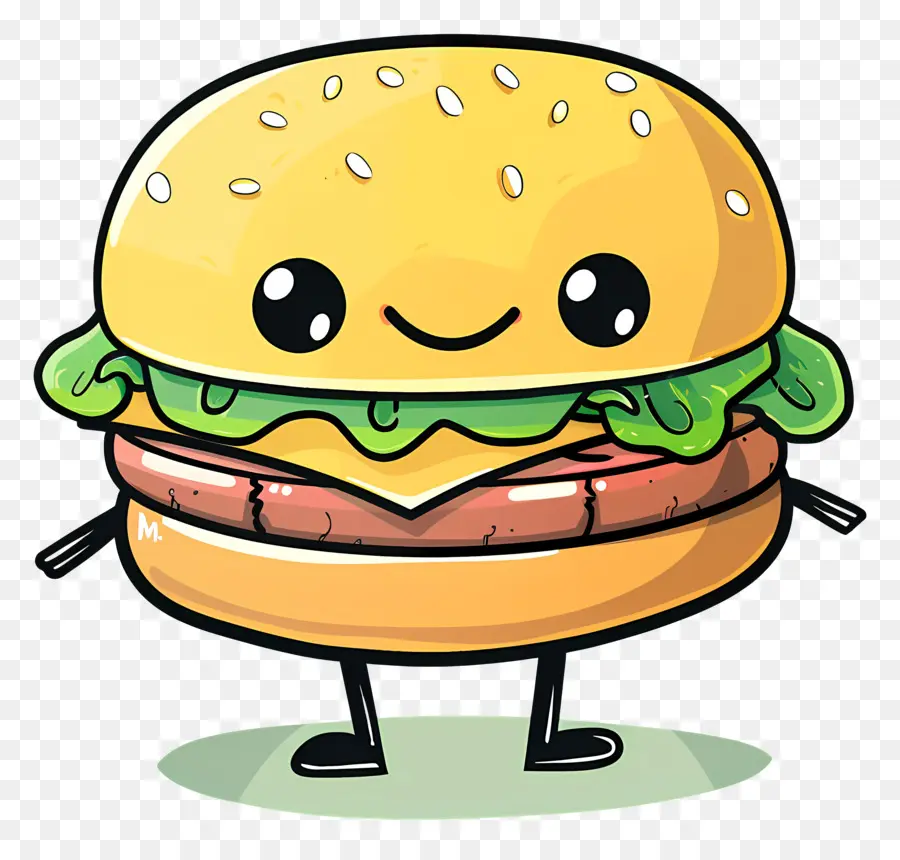 De Dibujos Animados De La Hamburguesa，La Historieta PNG